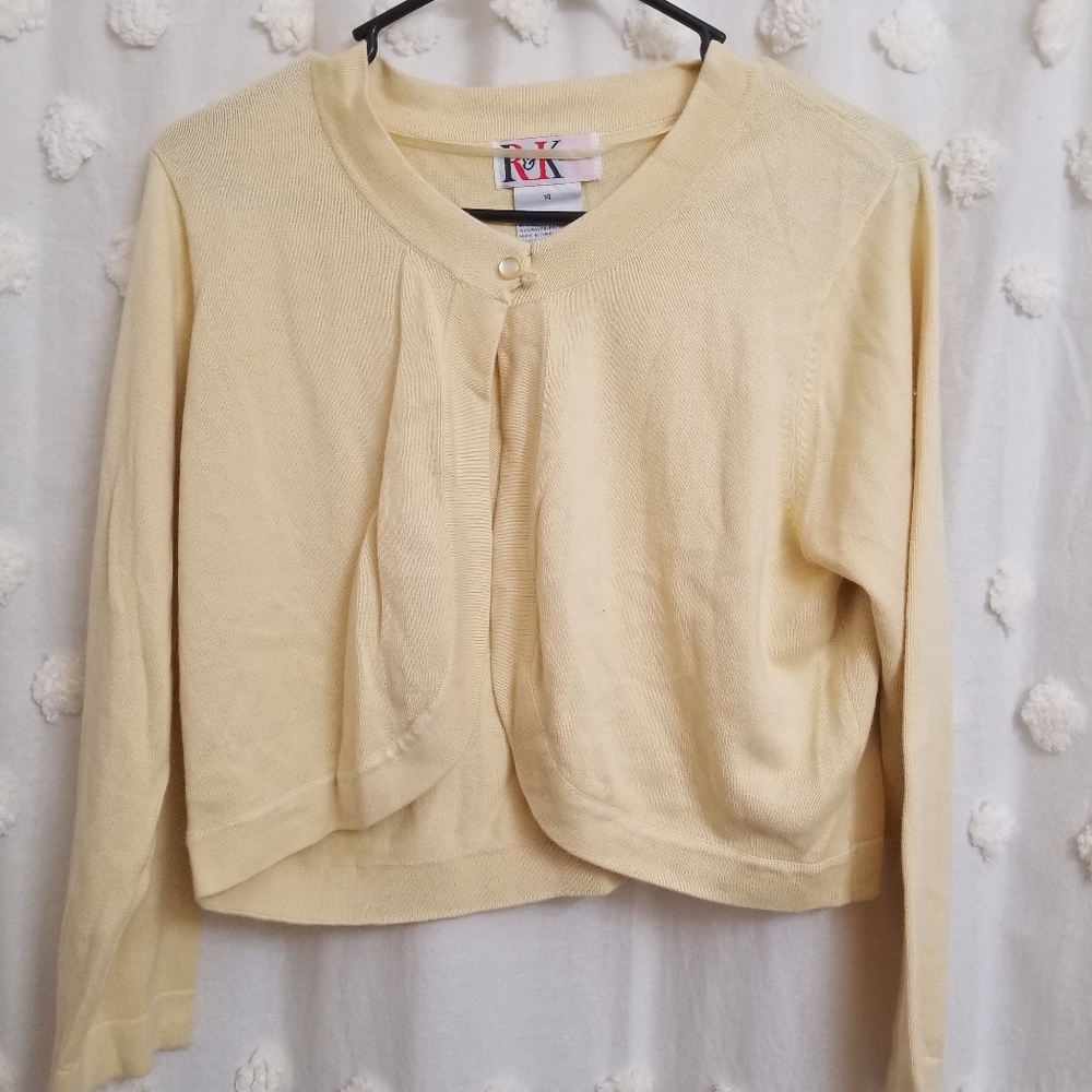 R&k originals sweater size 14